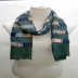 Cotton Chain Work Stole -Green